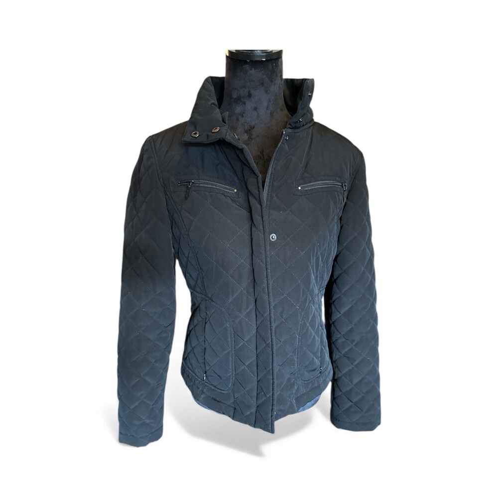 Calvin Klein Performance Black Quilted Jacket - Picture 2 of 7